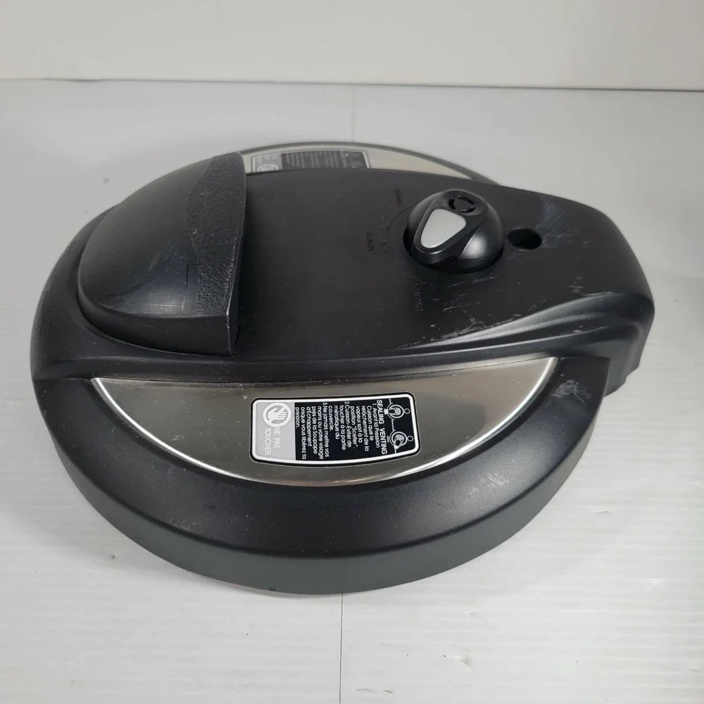 Instant Pot IP-LUX60 V3 6qt 6-In-1 Pressure Cooker Replacement Lid w Gasket Knob